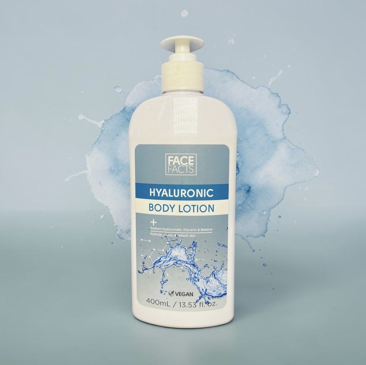 FACE FACTS HYALURONIC BODY LOTION 400ML 
