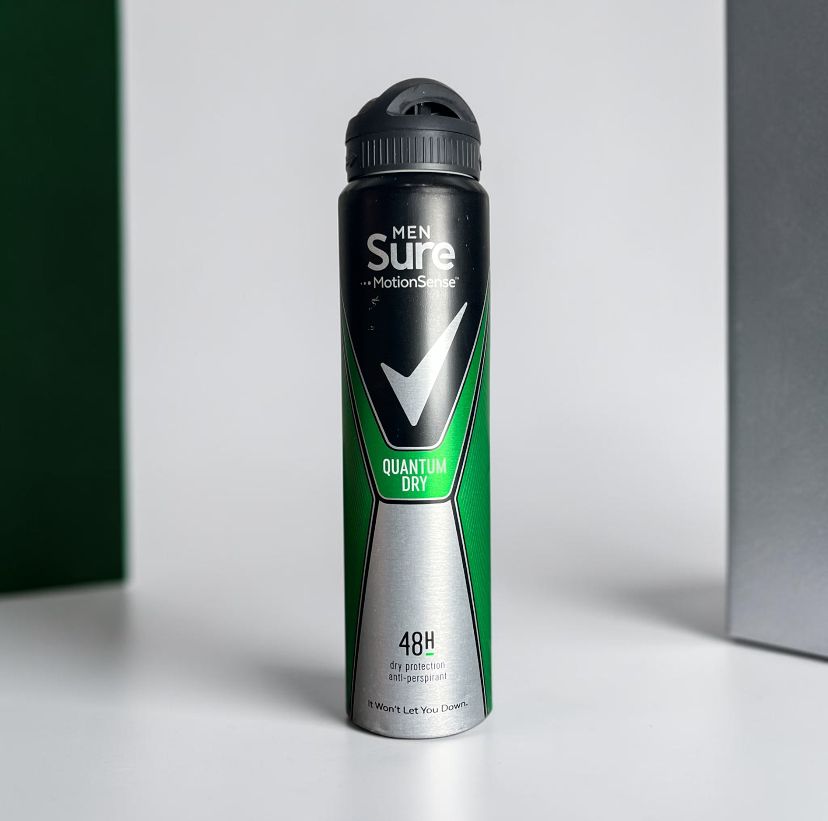 MEN SURE QUANTUM DRY BODY SPRAY 250ML 
