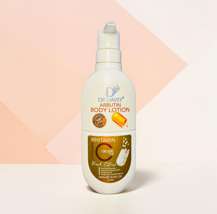 DR. DAVEY ARBUTIN BODY LOTION 500ML 