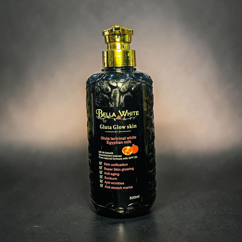 BELLA WHITE GLUTA GLOW SKIN BODY LOTION 500ML