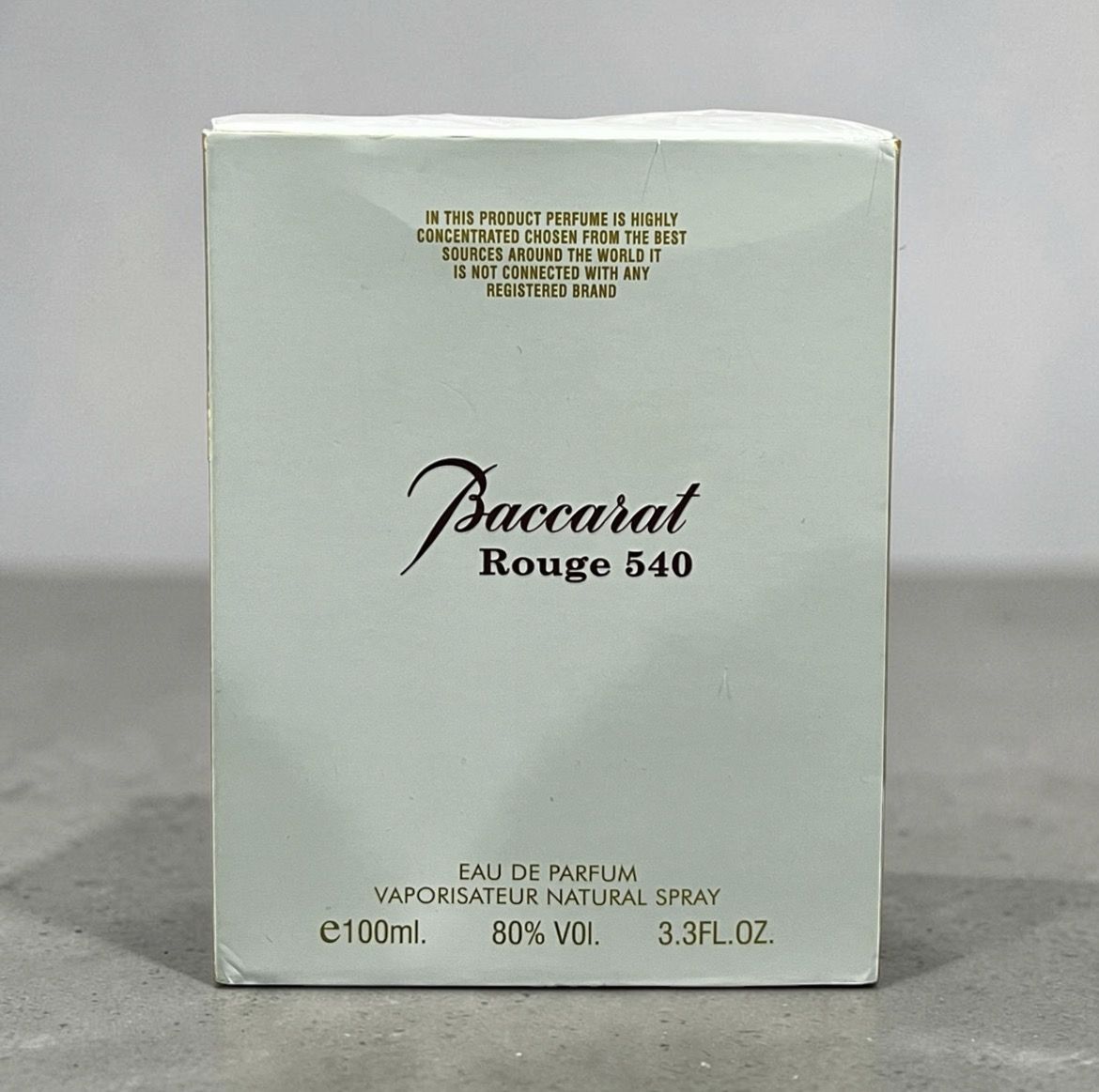 BACCARAT ROUGE 540 PERFUME 100ML