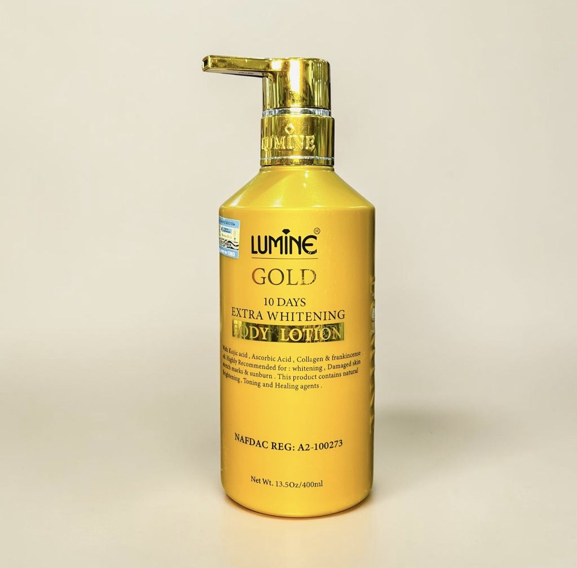 LUMINE GOLD BODY LOTION