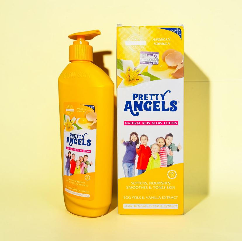 PRETTY ANGELS EGG YOLK &AMP; VANILLA EXTRACT LOTION 400ML 