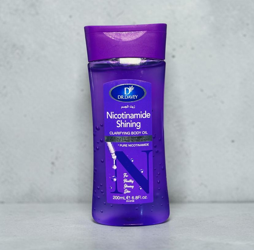 DR DAVEY NICOTINAMIDE SHINING BODY OIL 200ML 