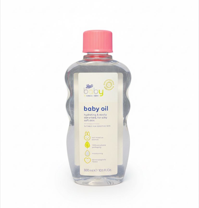 BOOTS BABY OIL 300ML 