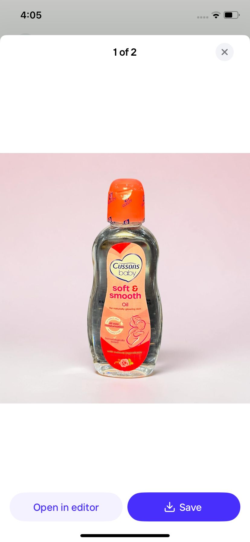 CUSSONS BABY SOFT &AMP; SMOOTH OIL 200ML 