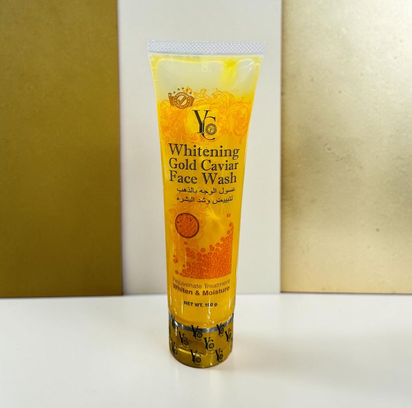 YC WHITENING GOLD CAVIAR FACE WASH 100G 