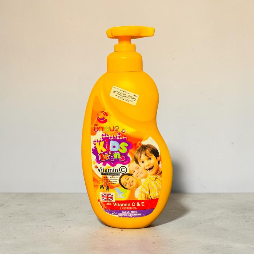 UNIQUE KIDS&AMP; TEENS VITAMIN C BODY LOTION 500ML