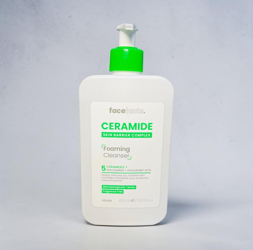 FACE FACTS CERAMIDE FOAMING CLEANSER 400ML