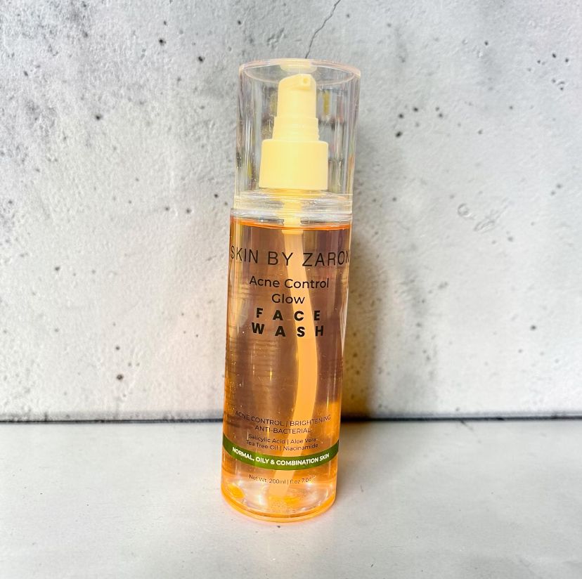 SKIN BY ZARON ACNE CONTROL GLOW FACE WASH 200ML