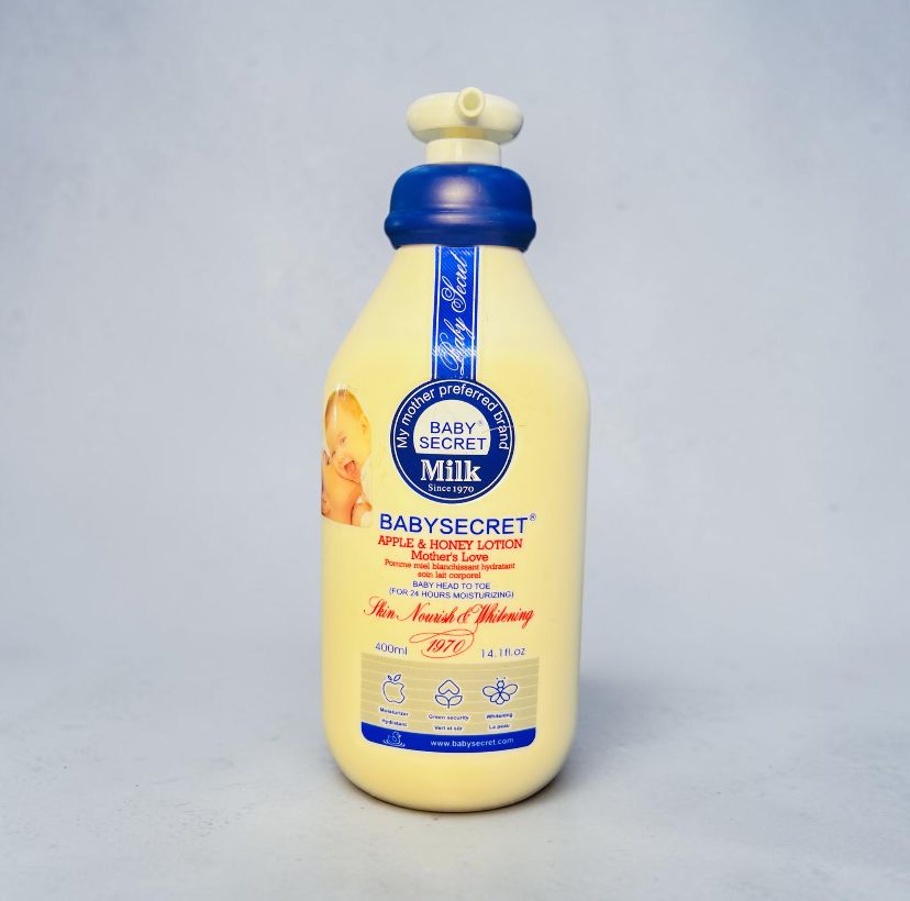 BABY SECRET APPLE &AMP; HONEY BODY LOTION 400ML 