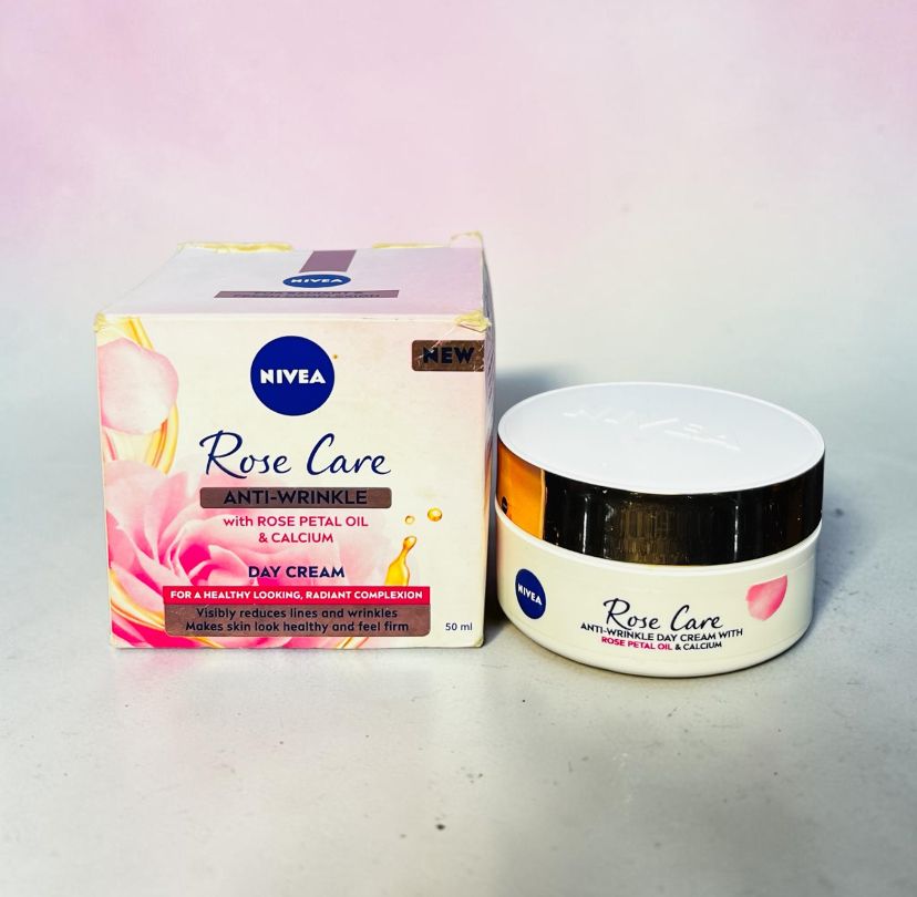 NIVEA ROSE CARE ANTI-WRINKLE DAY CREAM 50ML