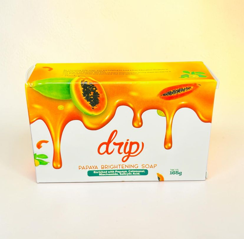 DRIP PAPAYA BRIGHTENING SOAP