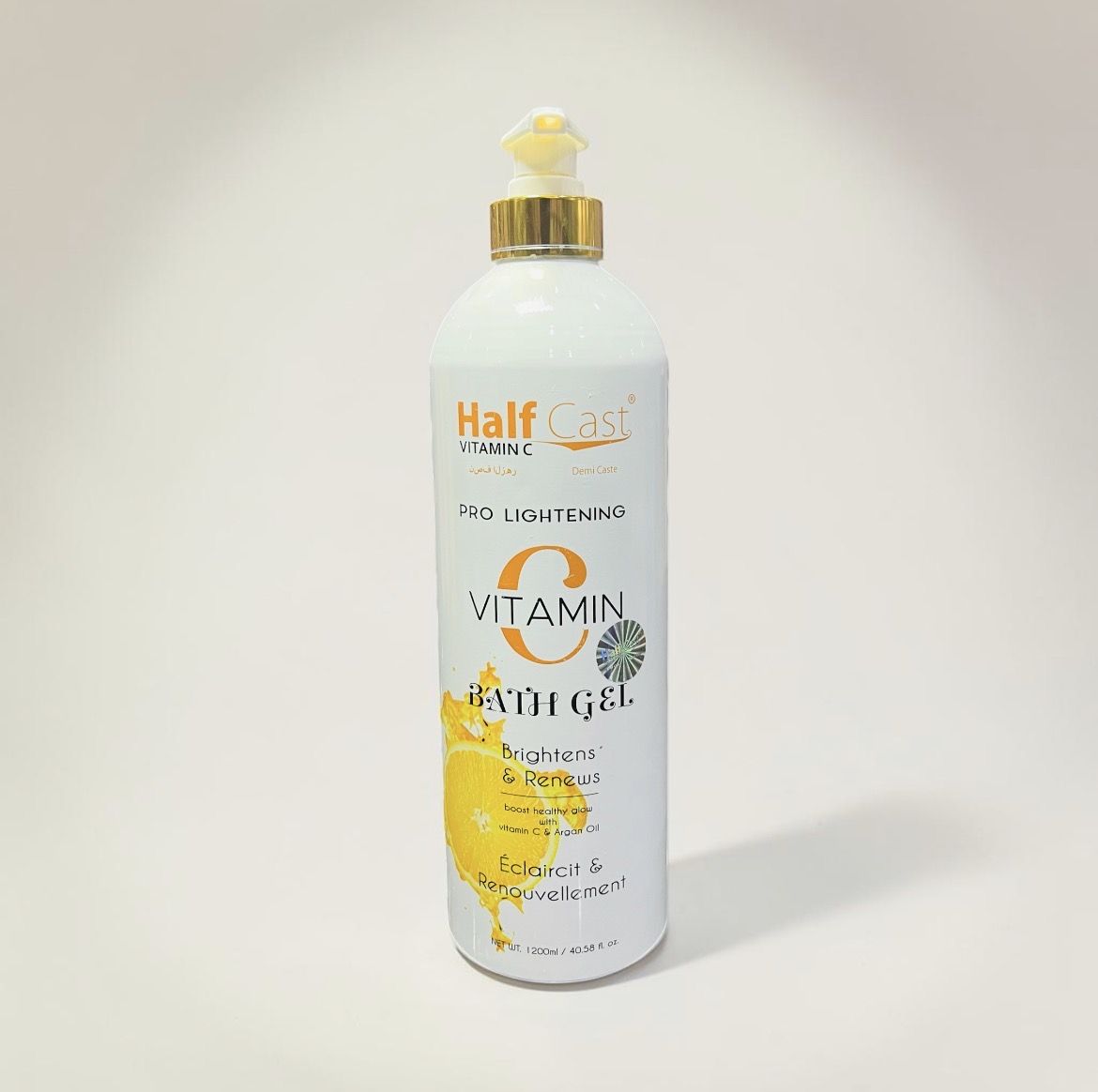 HALF CAST VITAMIN C BATH GEL 1200ML