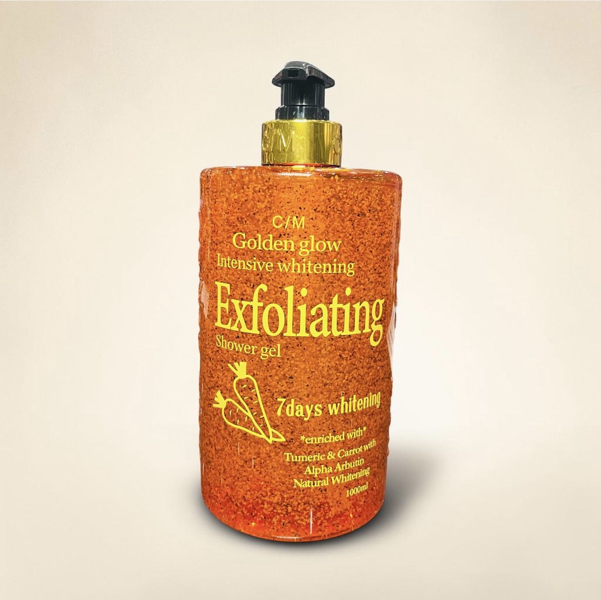 GOLDEN GLOW EXFOLIATING SHOWER