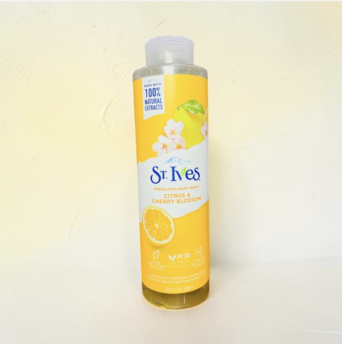 ST.IVES CITRUS &AMP; CHERRY BLOSSOM WASH 650ML