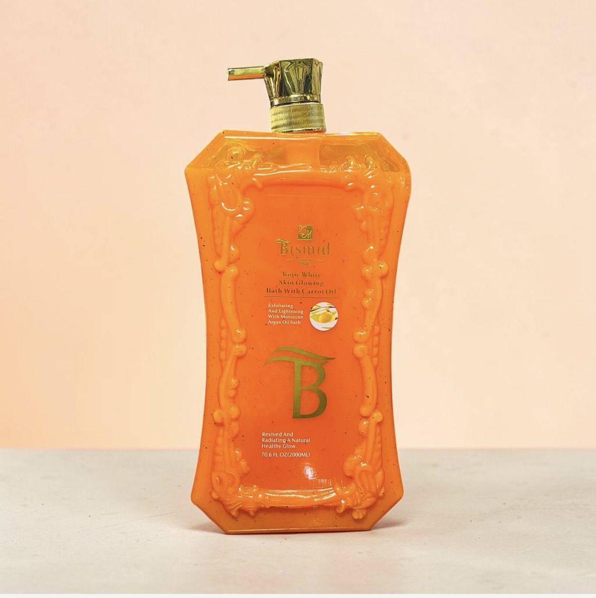  BISMID SKIN GLOWING WITH CARROT OIL BATH 2000ML