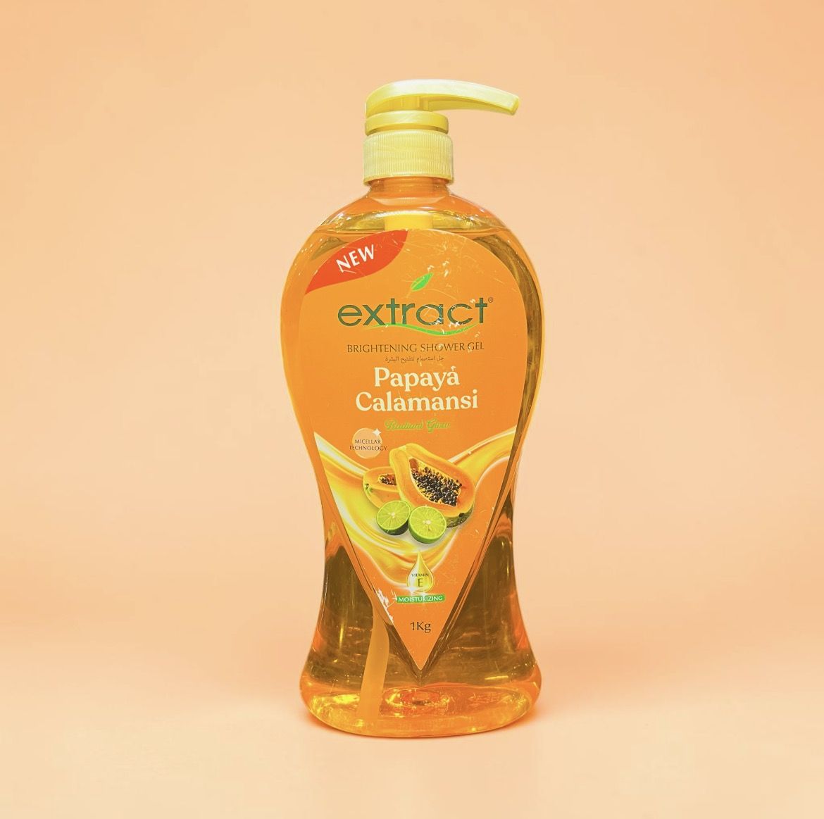 EXTRACT PAPAYA CALAMANSI BRIGHTENING SHOWER GEL 1KG