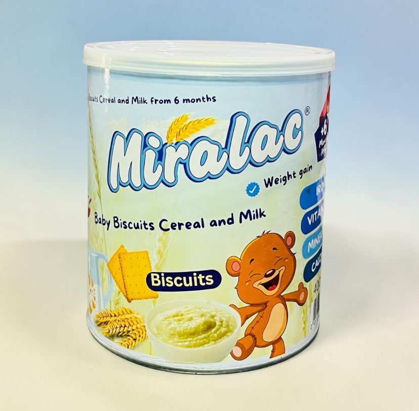 MIRALAC BABY BISCUITS CEREAL