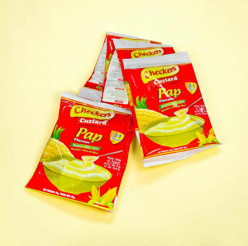 CHECKERS 3IN1 PAP CUSTARD 45GX8