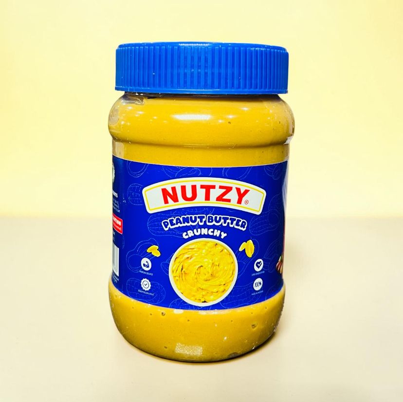 NUTZY EXTRA CRUNCHY PEANUT BUTTER 510G