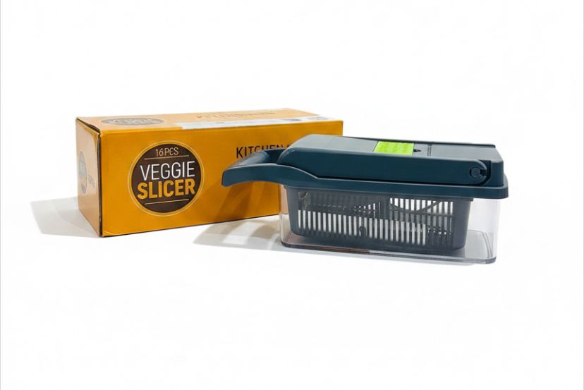 KITCHEN IDEAS 16PCS VEGGIE SLICER
