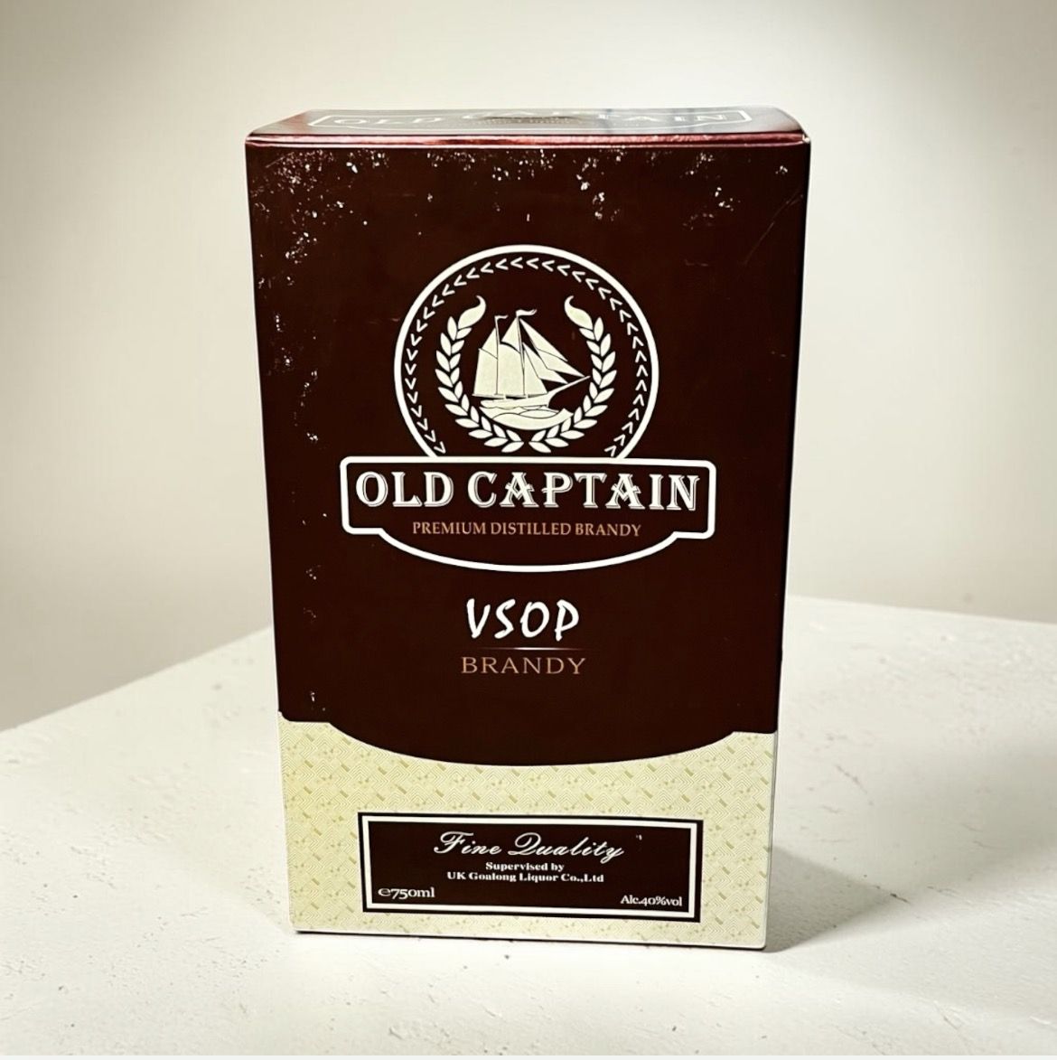 OLD CAPTAIN VSOP BRANDY 750ML